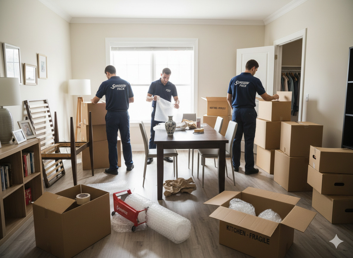 Full home packing service