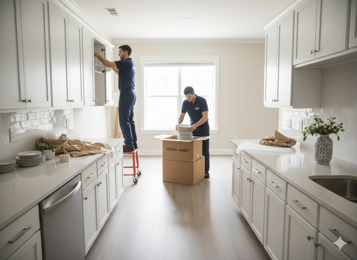 Partial packing for specific rooms